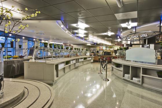 政府办公楼装修设计-员工食堂