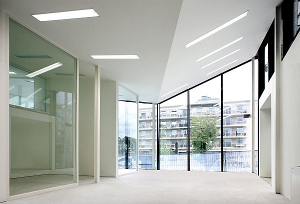 银行办公楼装修设计-走廊