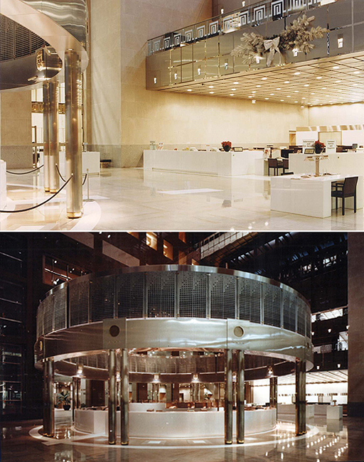 银行办公楼设计-银行办公楼大堂